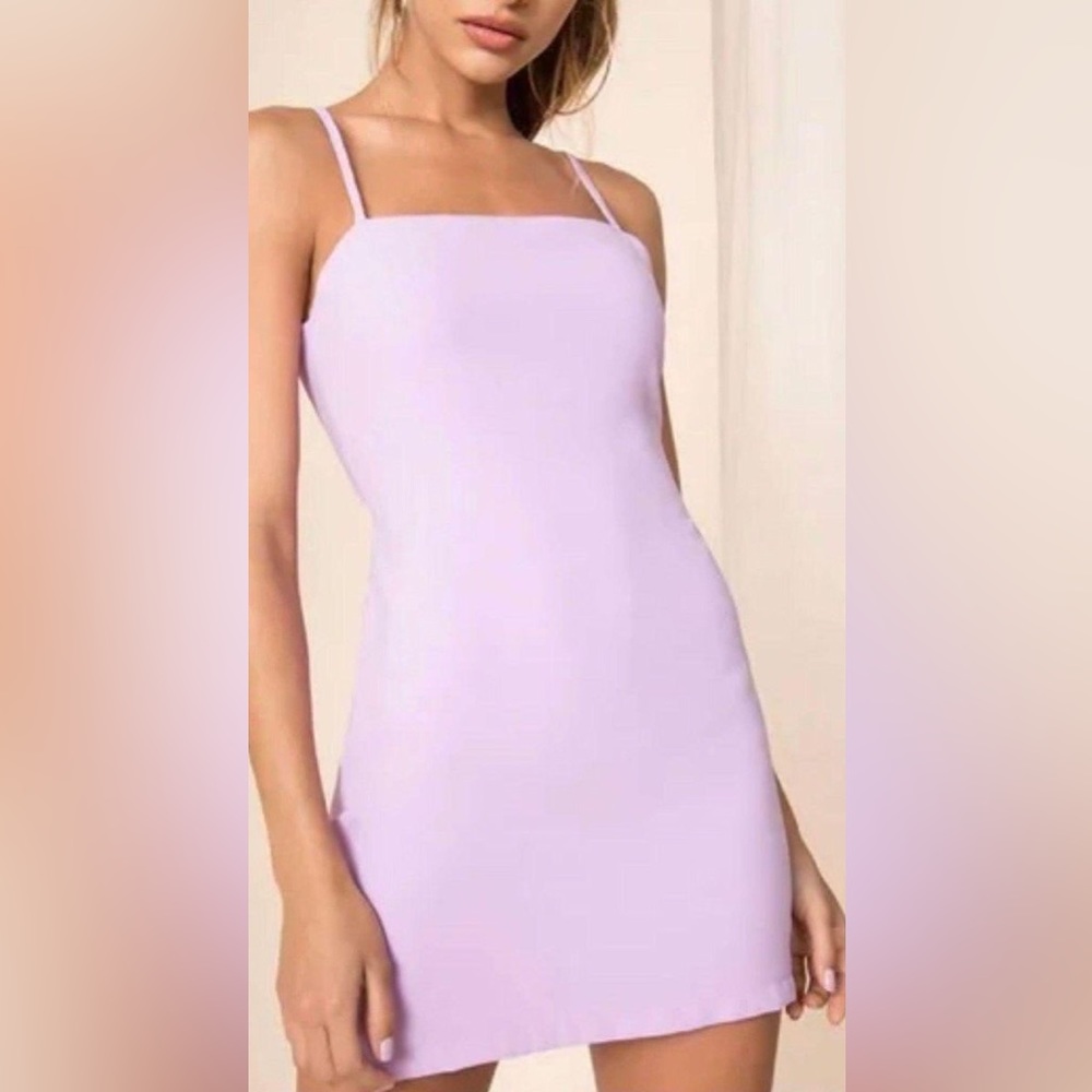 ❌SOLD❌ Super down Lilac Minidress
